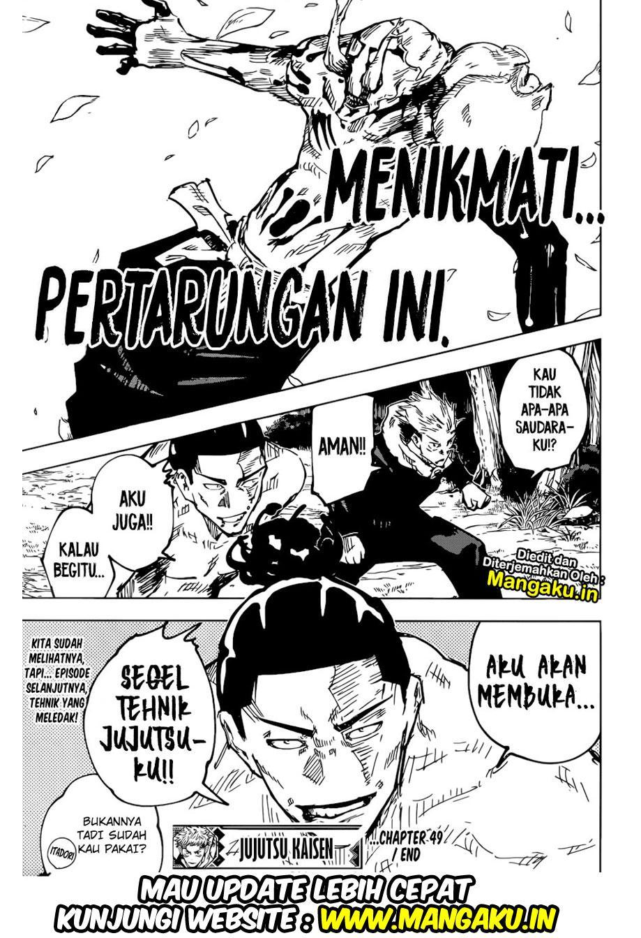 Jujutsu Kaisen Chapter 49 Bahasa Indonesia