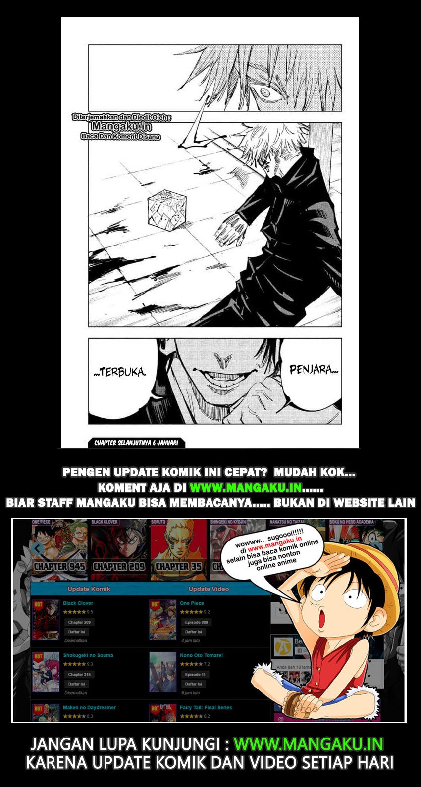Jujutsu Kaisen Chapter 89 Bahasa Indonesia