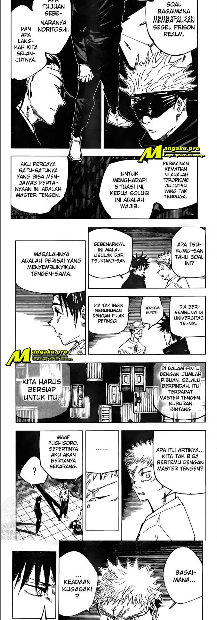 Jujutsu Kaisen Chapter 144 Bahasa Indonesia