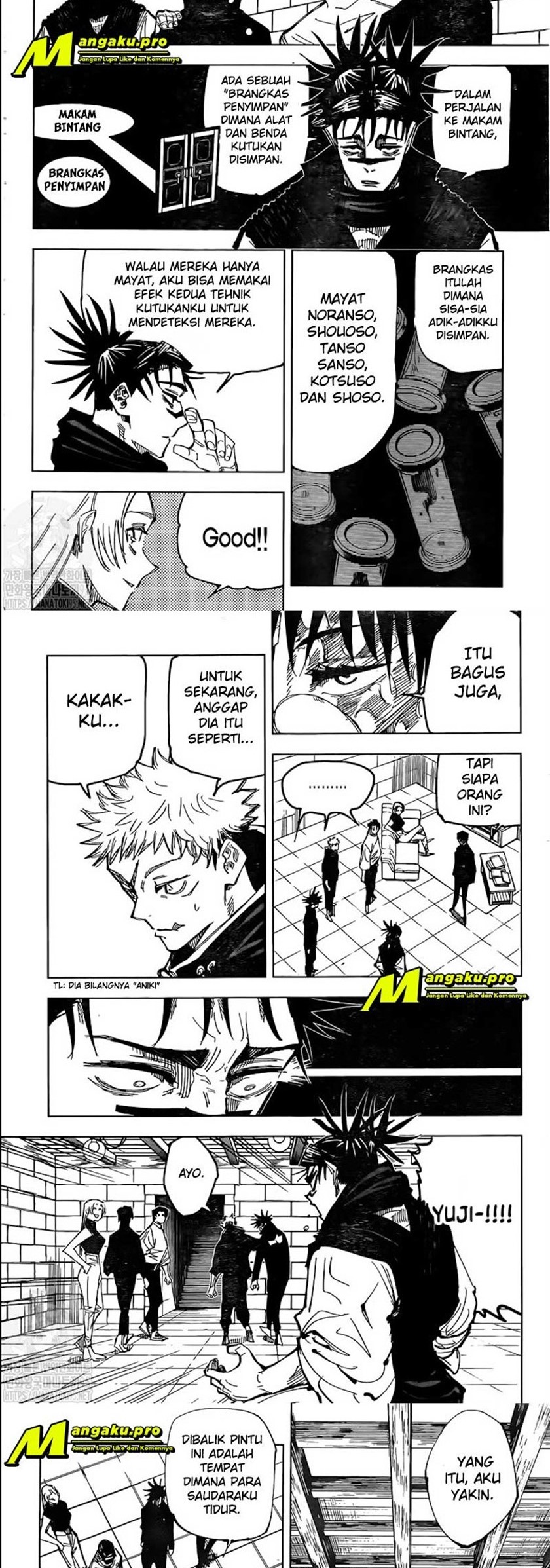 Jujutsu Kaisen Chapter 144 Bahasa Indonesia
