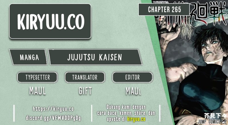 Komik Jujutsu Kaisen Chapter 265 Bahasa Indonesia Bahasa Indonesia ...