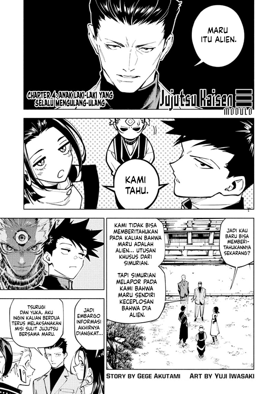 Jujutsu Kaisen Modulo Chapter 04 Bahasa Indonesia