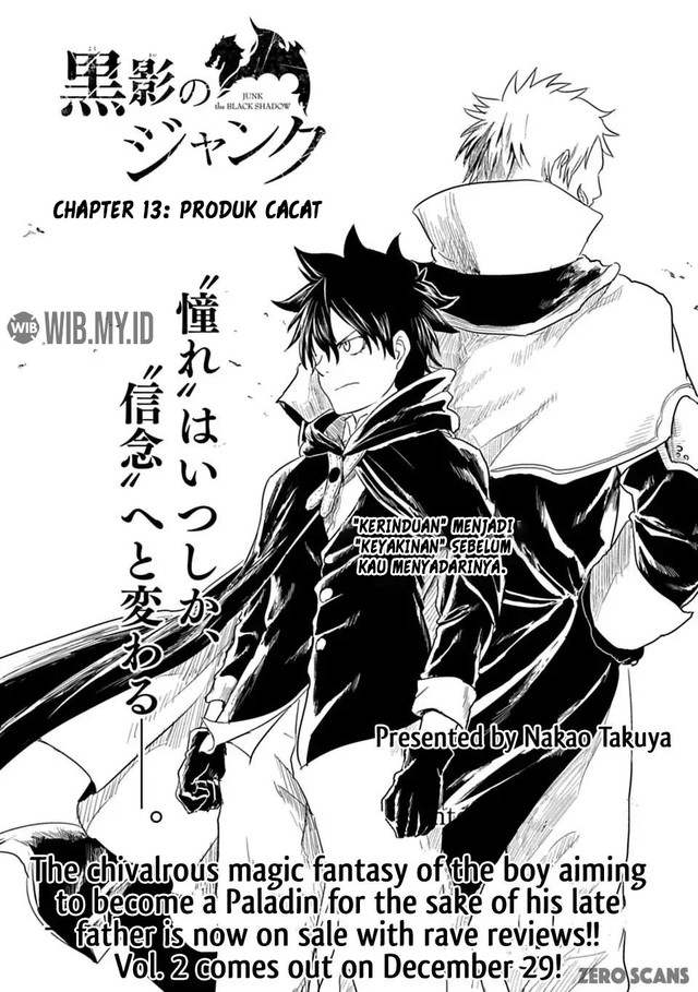 Junk the Black Shadow Chapter 13 Bahasa Indonesia