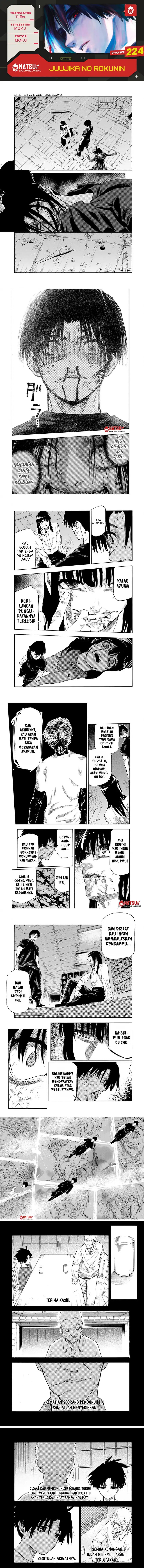 Juujika no Rokunin Chapter 224 Bahasa Indonesia