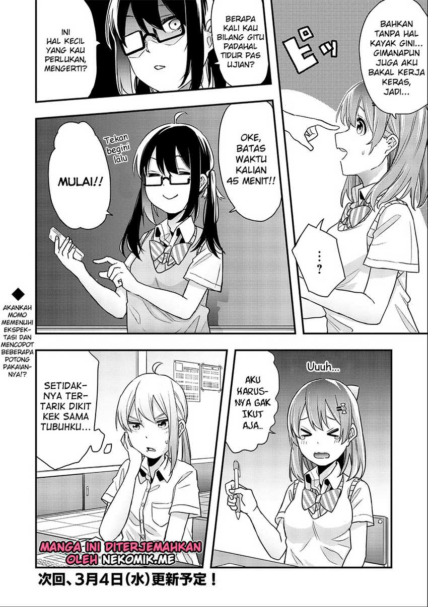 Jyoshikou Dakara Safe Chapter 10 Bahasa Indonesia