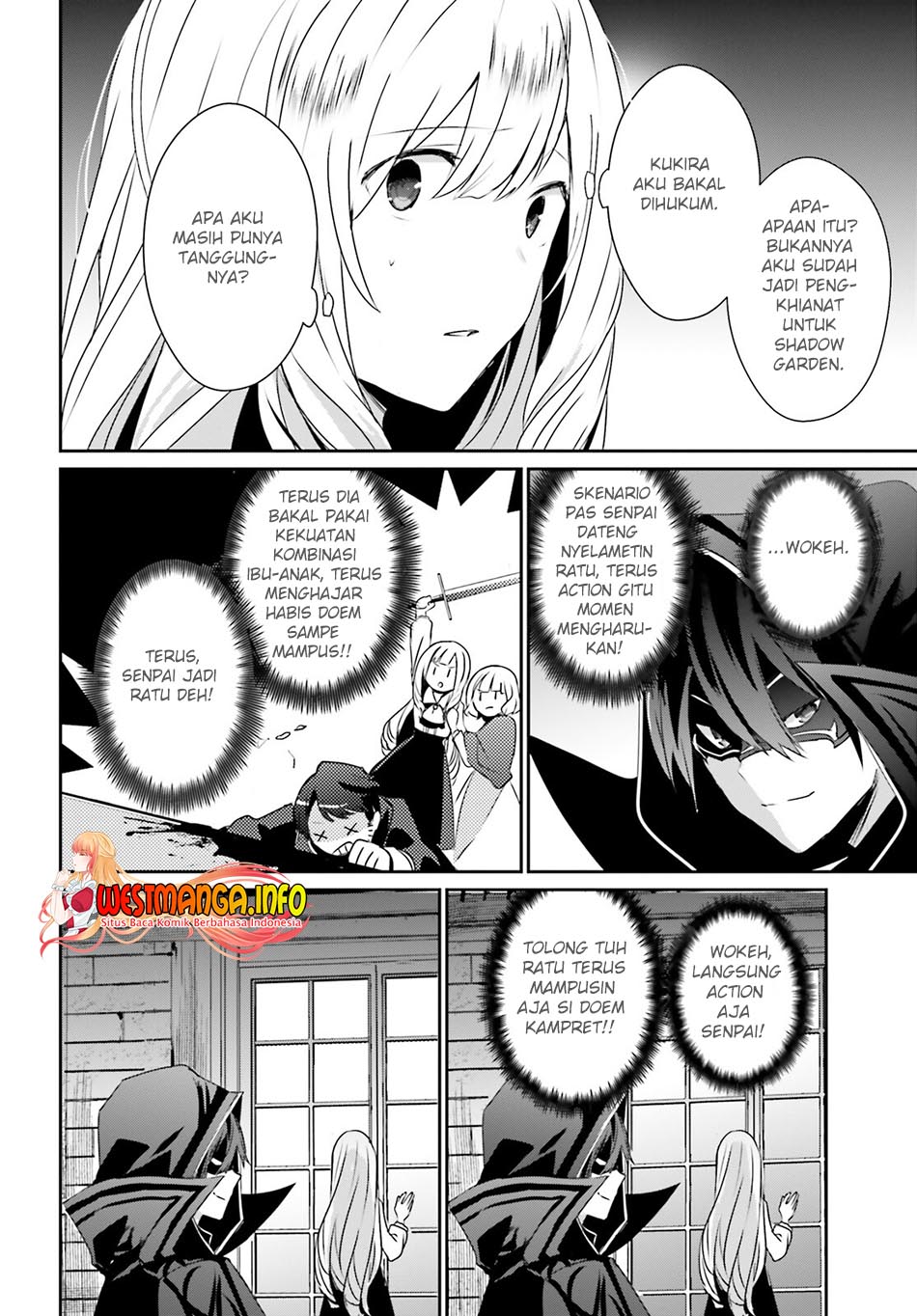 Kage no Jitsuryokusha ni Naritakute Chapter 44 Bahasa Indonesia