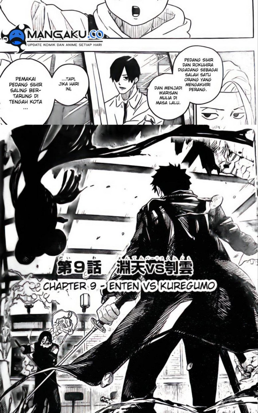 Kagurabachi chapter 9