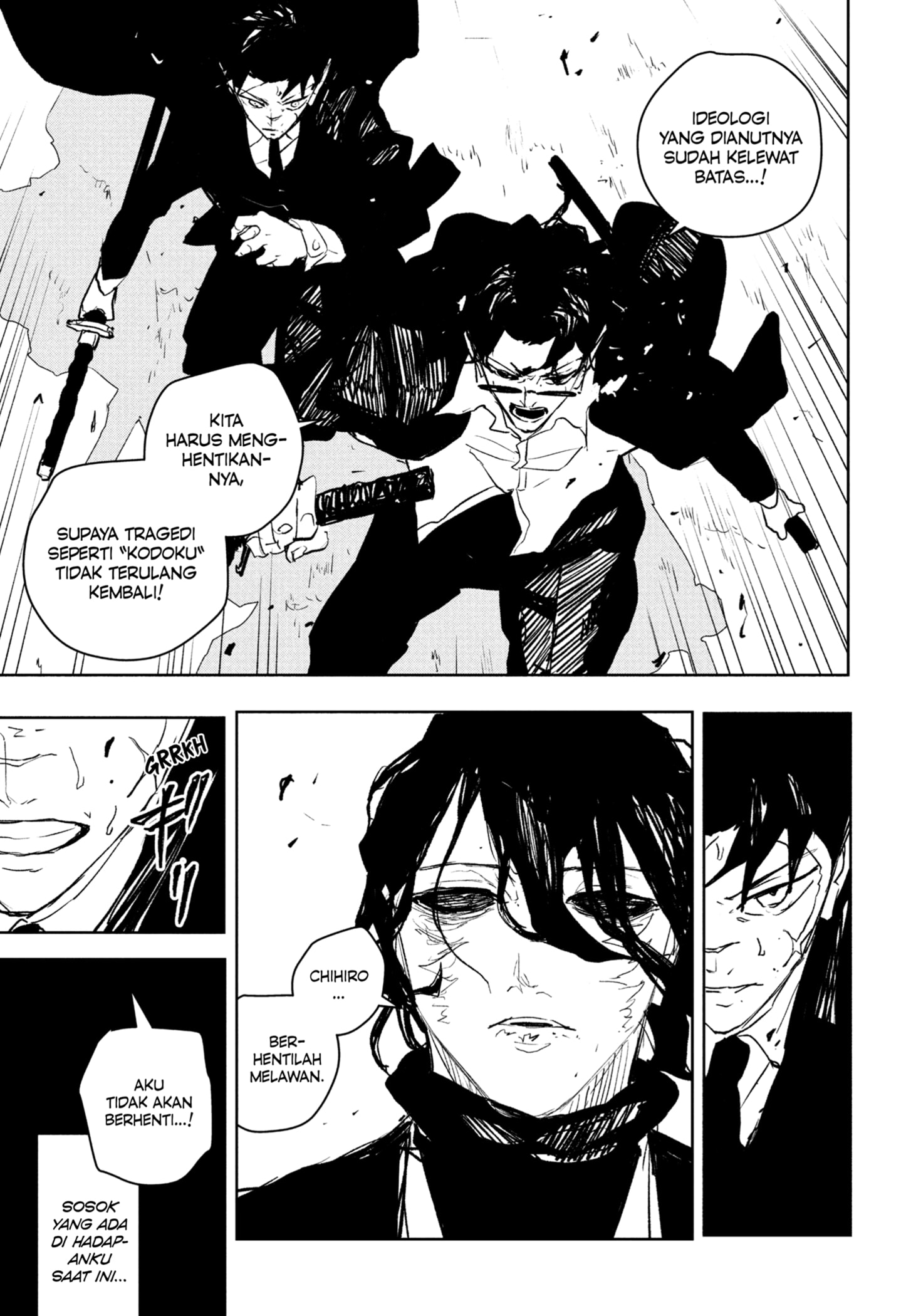 Kagurabachi Chapter 106 Bahasa Indonesia