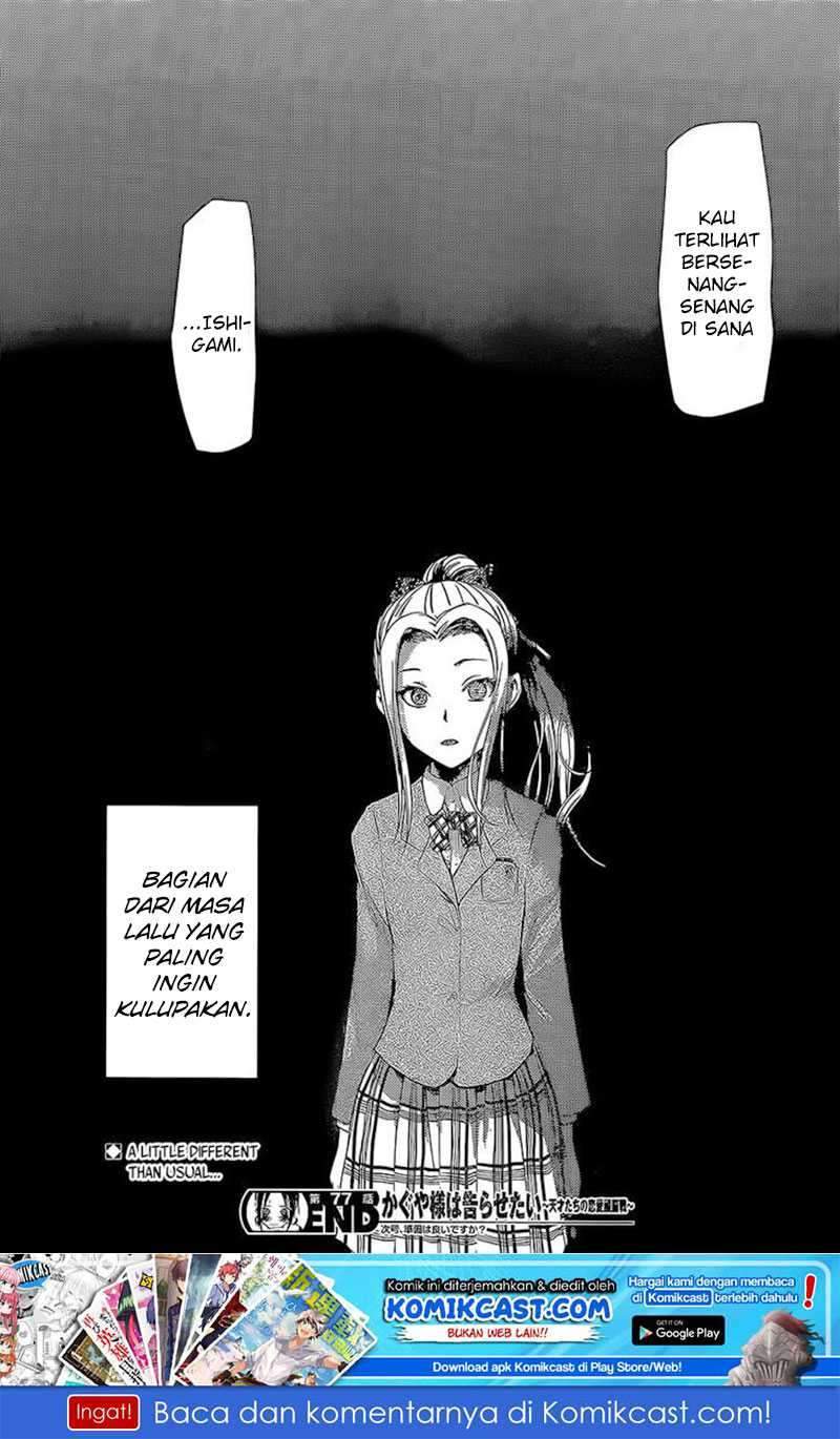 Kaguya-sama wa Kokurasetai: Tensai-tachi no Renai Zunousen chapter 87