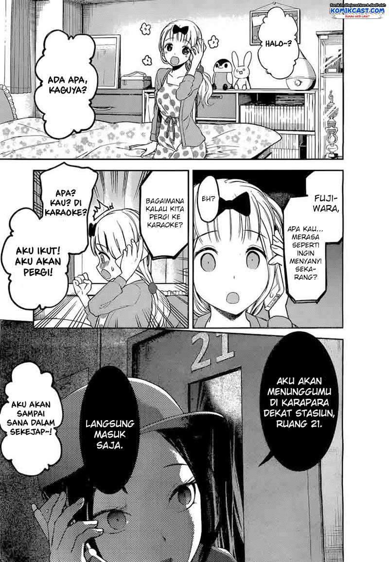 Kaguya-sama wa Kokurasetai: Tensai-tachi no Renai Zunousen Chapter 94 Bahasa Indonesia