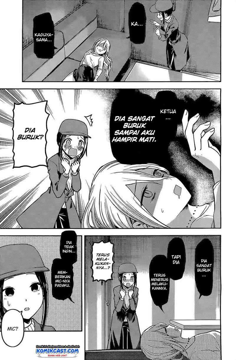 Kaguya-sama wa Kokurasetai: Tensai-tachi no Renai Zunousen Chapter 94 Bahasa Indonesia