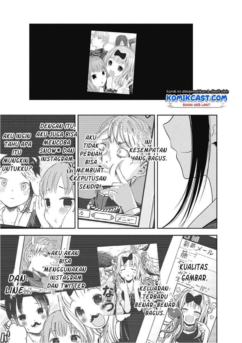 Kaguya-sama wa Kokurasetai: Tensai-tachi no Renai Zunousen chapter 100