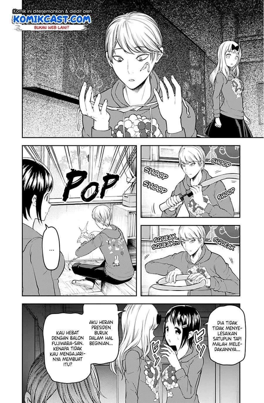 Kaguya-sama wa Kokurasetai: Tensai-tachi no Renai Zunousen Chapter 118 Bahasa Indonesia