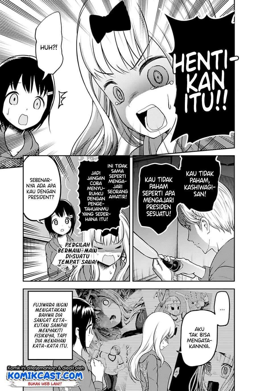 Kaguya-sama wa Kokurasetai: Tensai-tachi no Renai Zunousen Chapter 118 Bahasa Indonesia