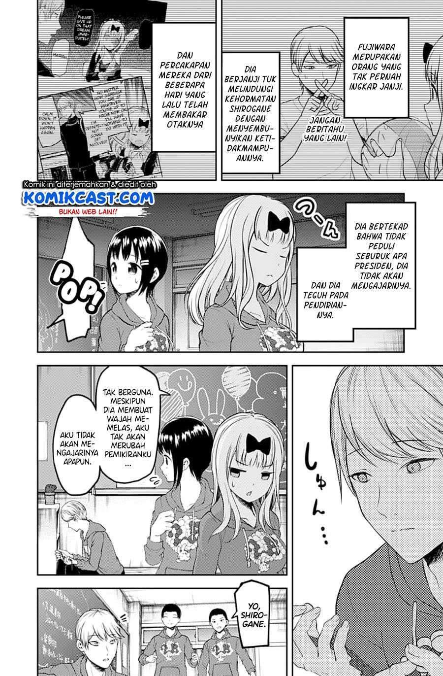 Kaguya-sama wa Kokurasetai: Tensai-tachi no Renai Zunousen Chapter 118 Bahasa Indonesia