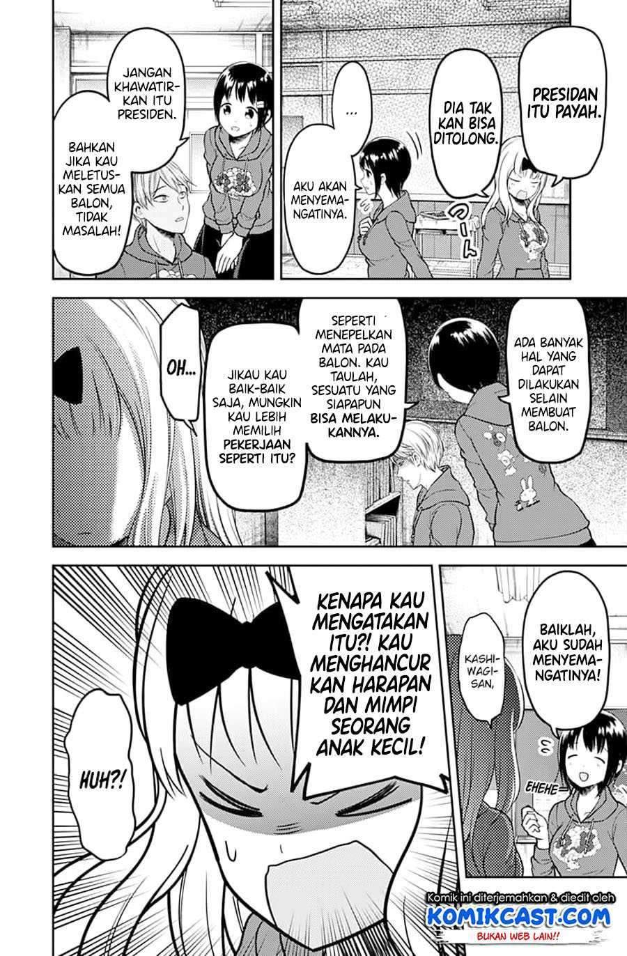 Kaguya-sama wa Kokurasetai: Tensai-tachi no Renai Zunousen Chapter 118 Bahasa Indonesia
