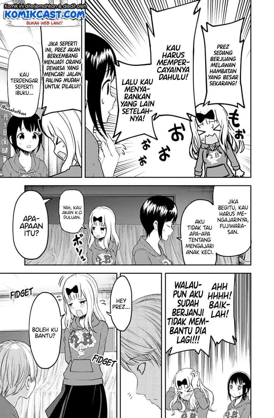 Kaguya-sama wa Kokurasetai: Tensai-tachi no Renai Zunousen Chapter 118 Bahasa Indonesia