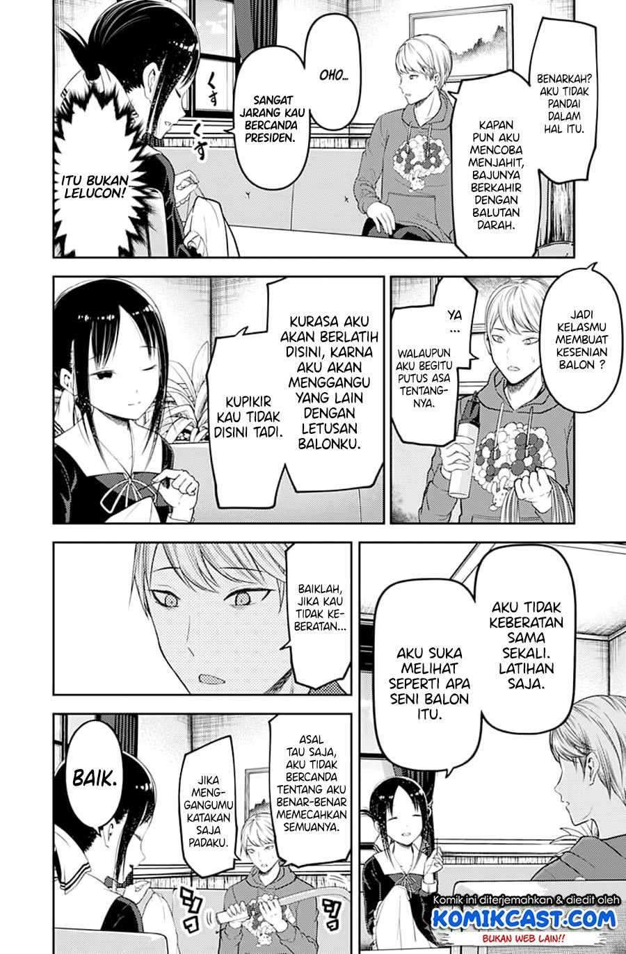Kaguya-sama wa Kokurasetai: Tensai-tachi no Renai Zunousen Chapter 118 Bahasa Indonesia