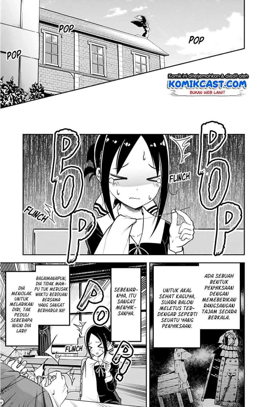 Kaguya-sama wa Kokurasetai: Tensai-tachi no Renai Zunousen Chapter 118 Bahasa Indonesia