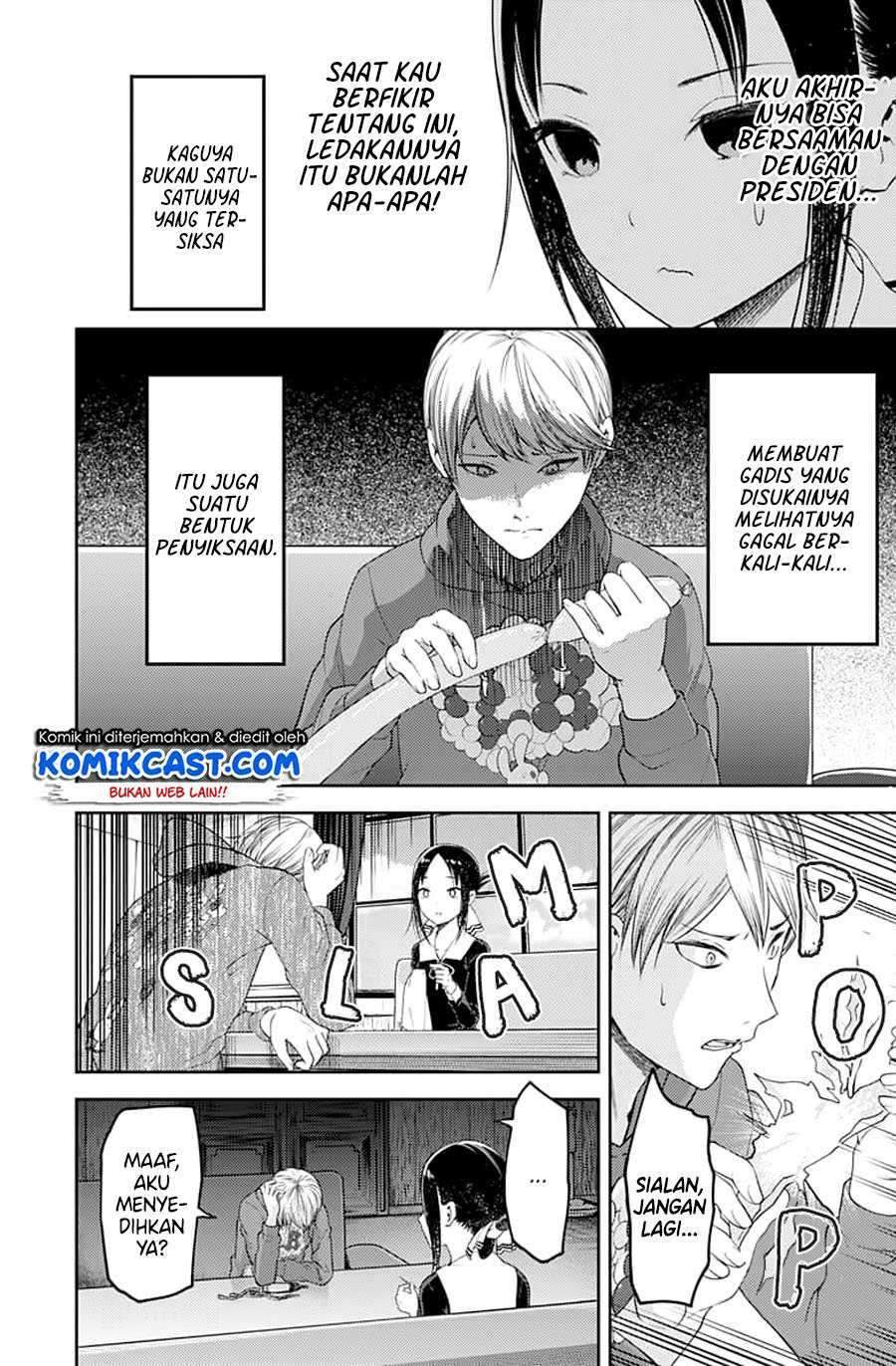 Kaguya-sama wa Kokurasetai: Tensai-tachi no Renai Zunousen Chapter 118 Bahasa Indonesia