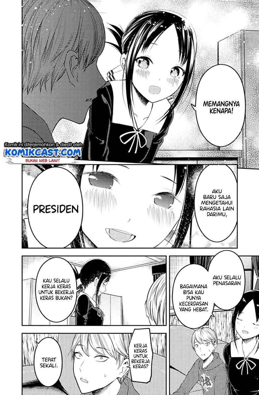 Kaguya-sama wa Kokurasetai: Tensai-tachi no Renai Zunousen Chapter 118 Bahasa Indonesia