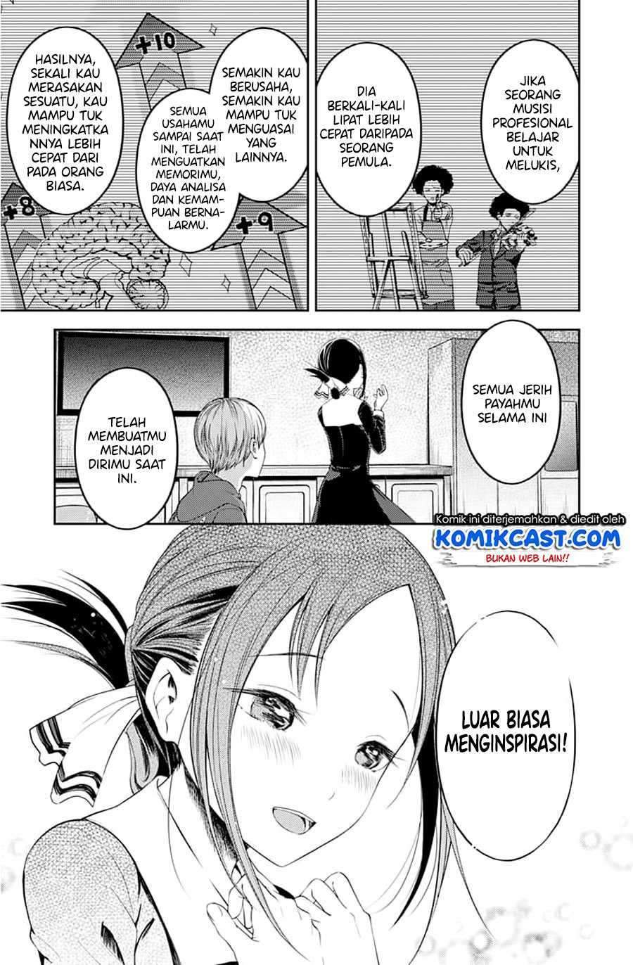 Kaguya-sama wa Kokurasetai: Tensai-tachi no Renai Zunousen Chapter 118 Bahasa Indonesia