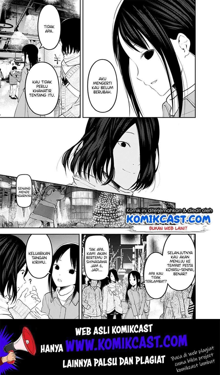 Kaguya-sama wa Kokurasetai: Tensai-tachi no Renai Zunousen Chapter 153 Bahasa Indonesia
