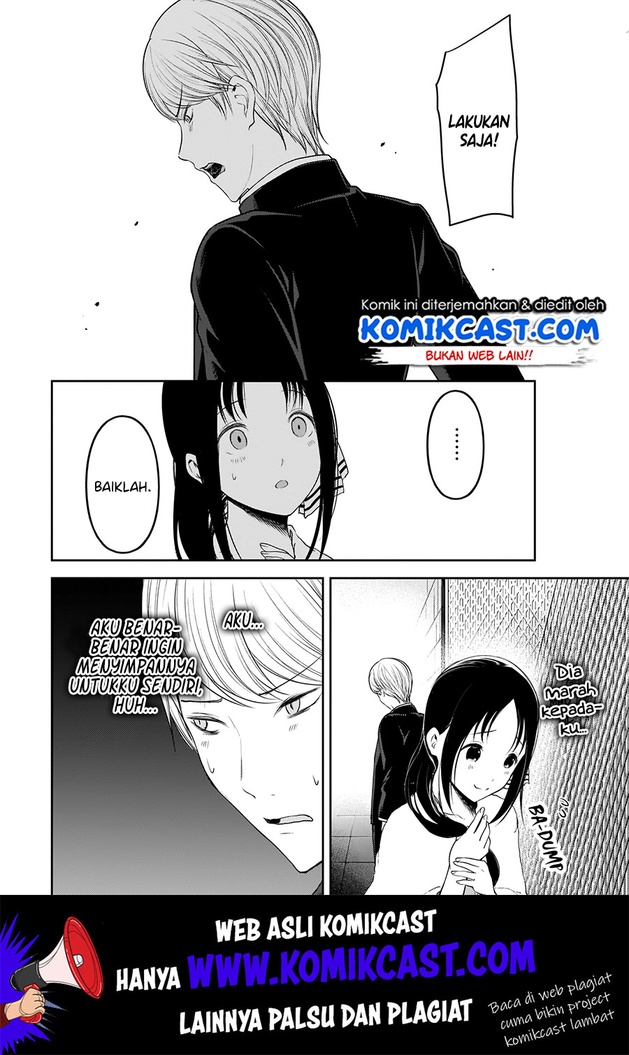 Kaguya-sama wa Kokurasetai: Tensai-tachi no Renai Zunousen chapter 181