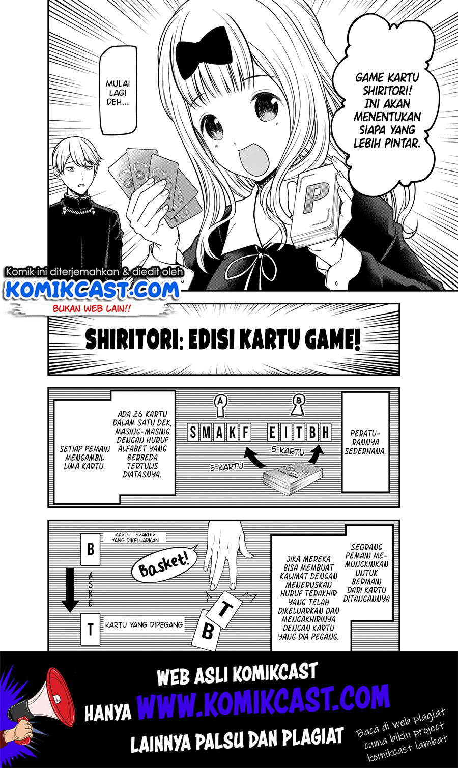 Kaguya-sama wa Kokurasetai: Tensai-tachi no Renai Zunousen chapter 188