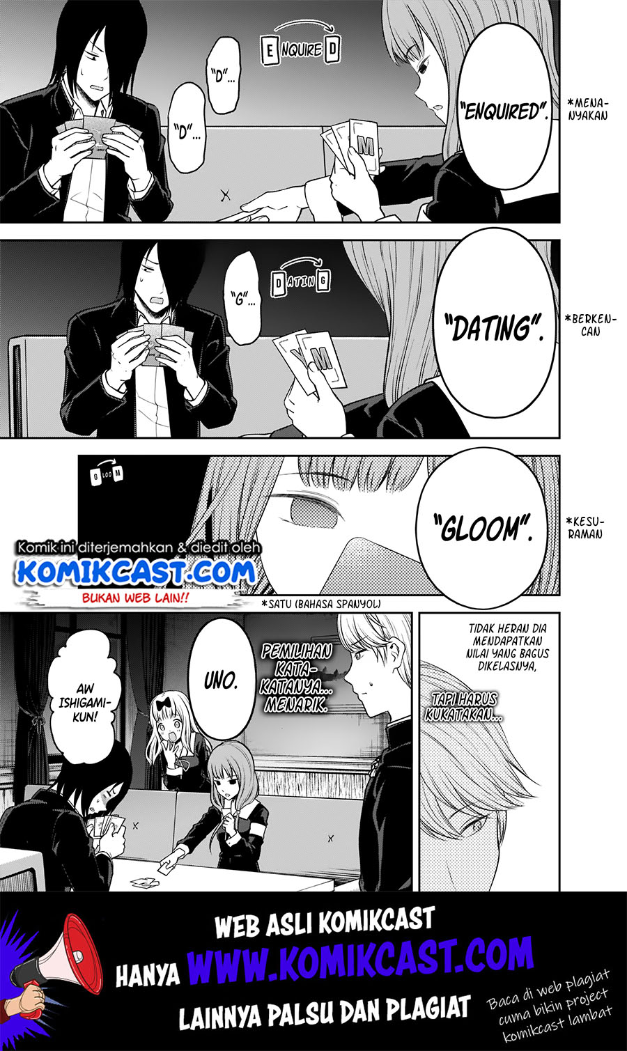 Kaguya-sama wa Kokurasetai: Tensai-tachi no Renai Zunousen chapter 188