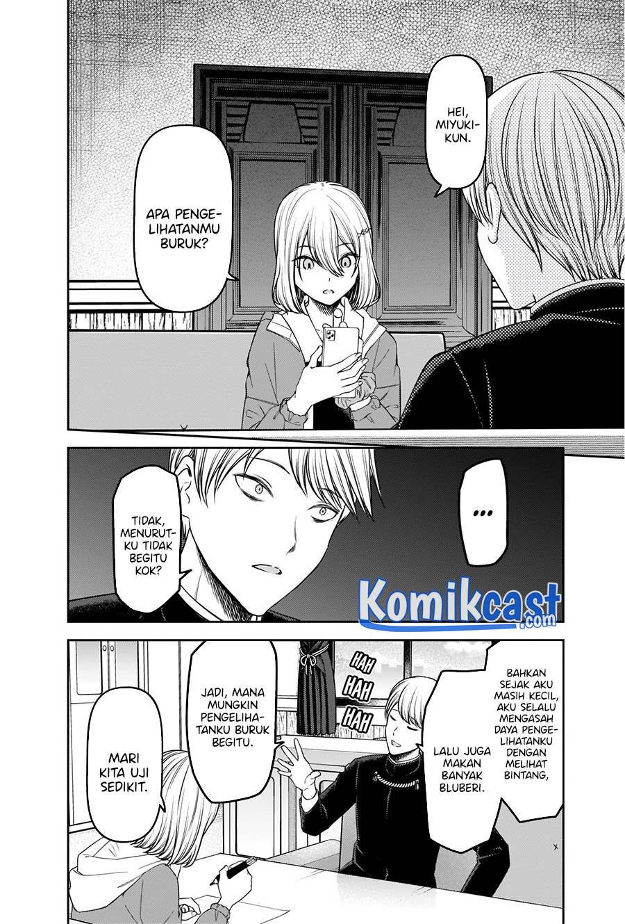 Kaguya-sama wa Kokurasetai: Tensai-tachi no Renai Zunousen chapter 237