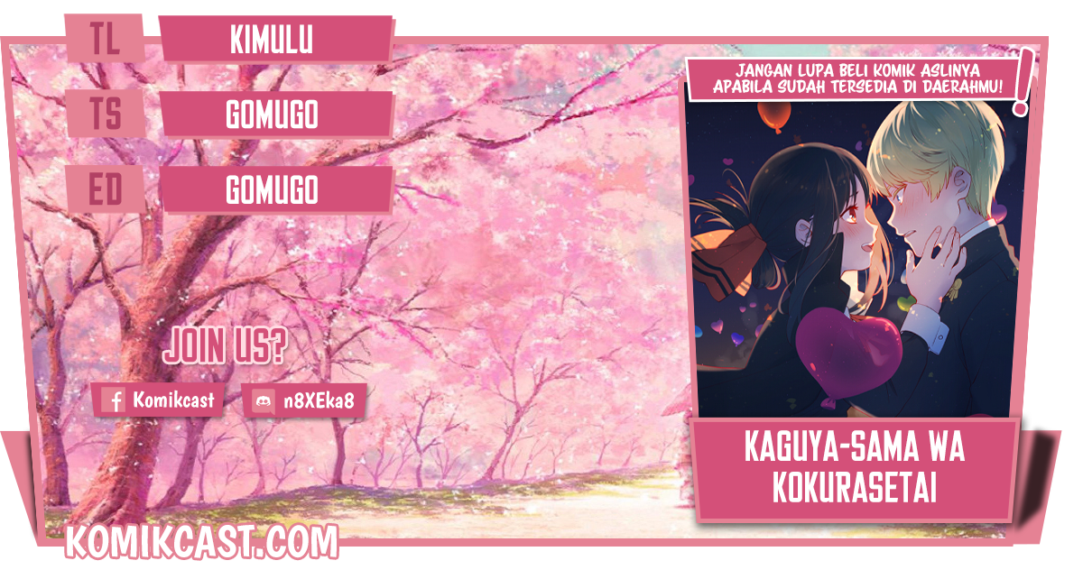 Kaguya-sama wa Kokurasetai: Tensai-tachi no Renai Zunousen chapter 256