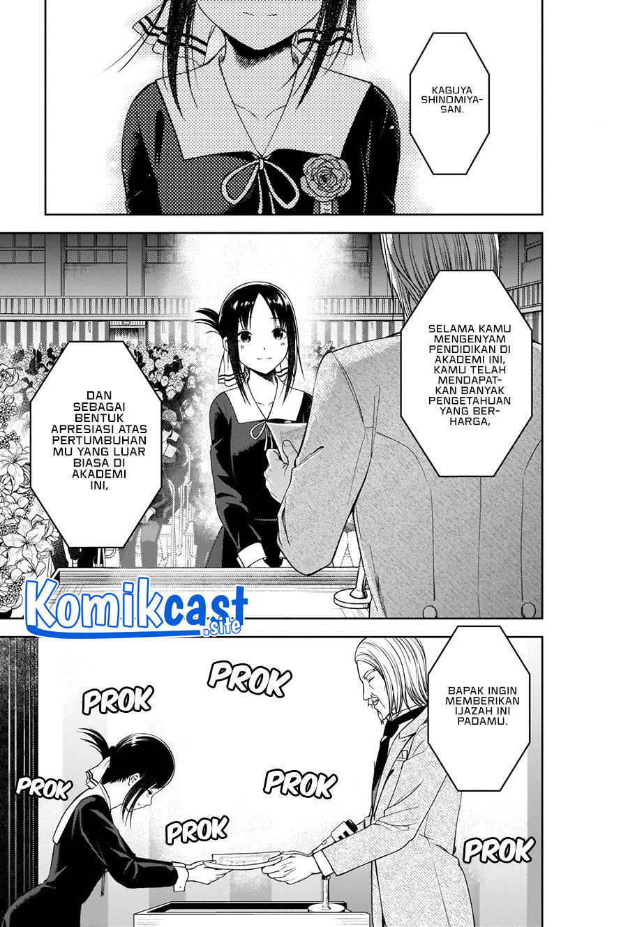 Kaguya-sama wa Kokurasetai: Tensai-tachi no Renai Zunousen chapter 281