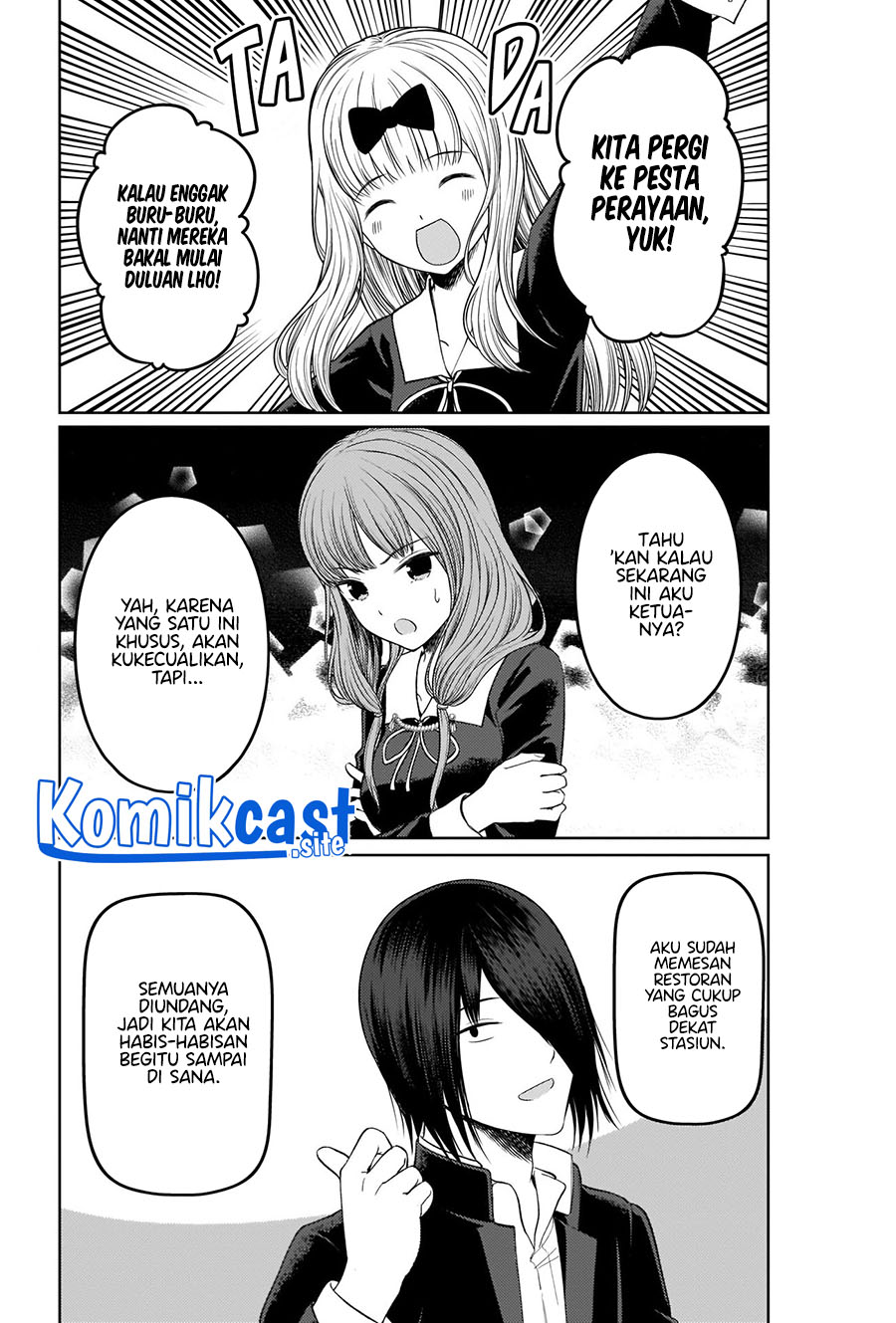 Kaguya-sama wa Kokurasetai: Tensai-tachi no Renai Zunousen chapter 281