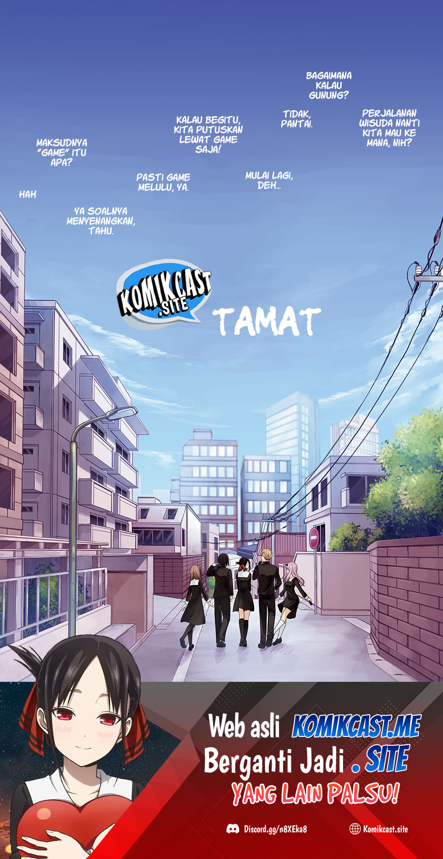 Kaguya-sama wa Kokurasetai: Tensai-tachi no Renai Zunousen chapter 281