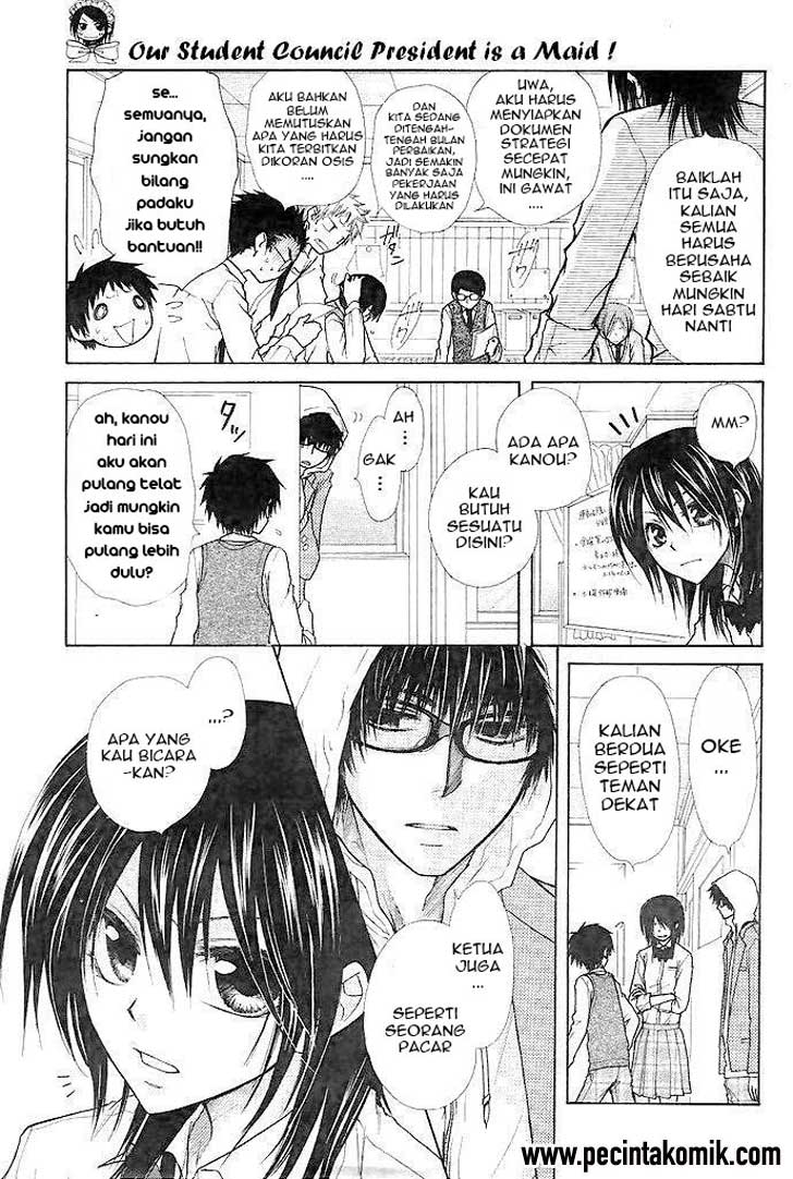 Kaichou Wa Maid Sama chapter 25