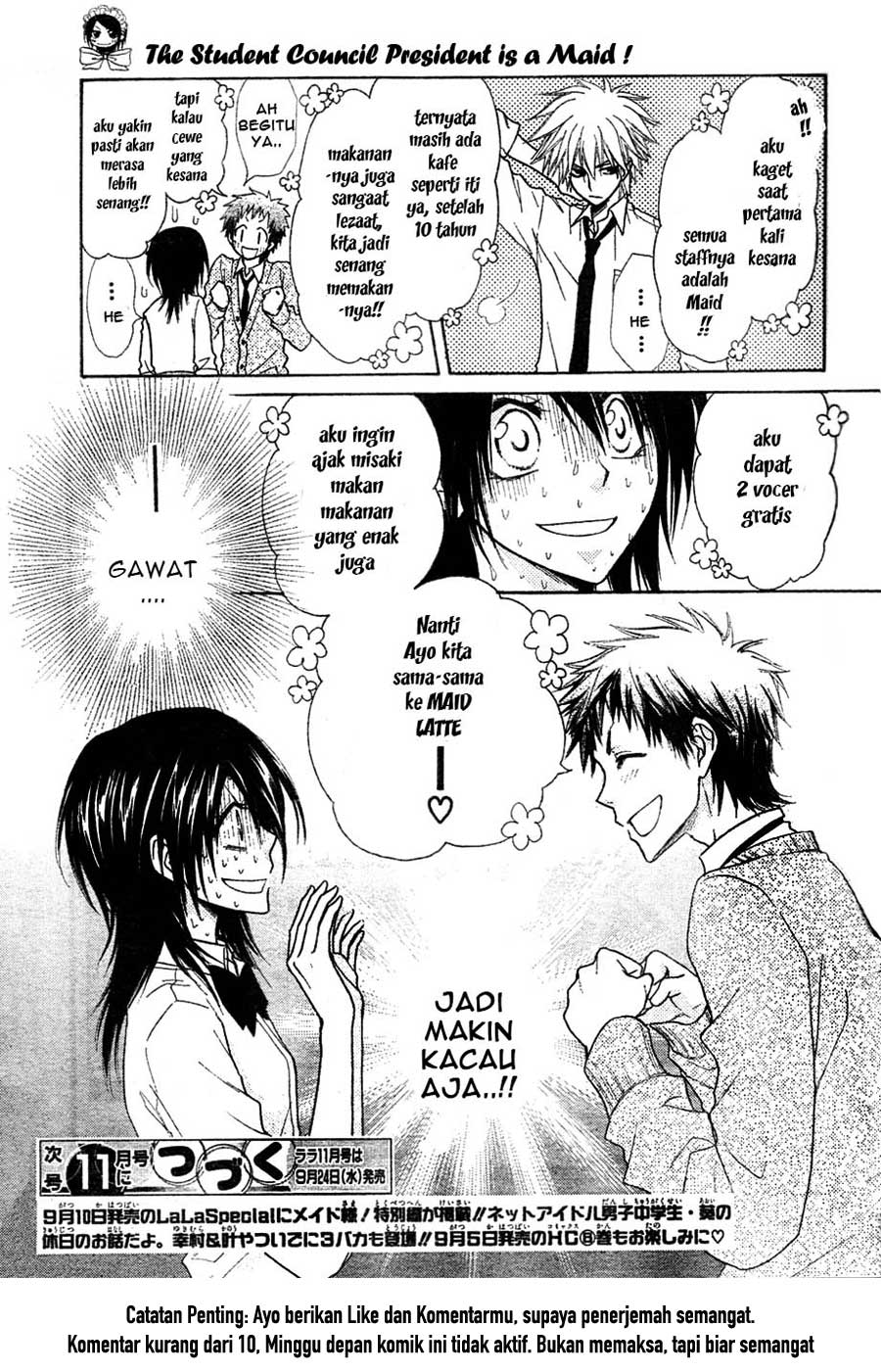 Kaichou Wa Maid Sama Chapter 29