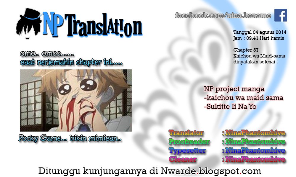 Kaichou Wa Maid Sama Chapter 37