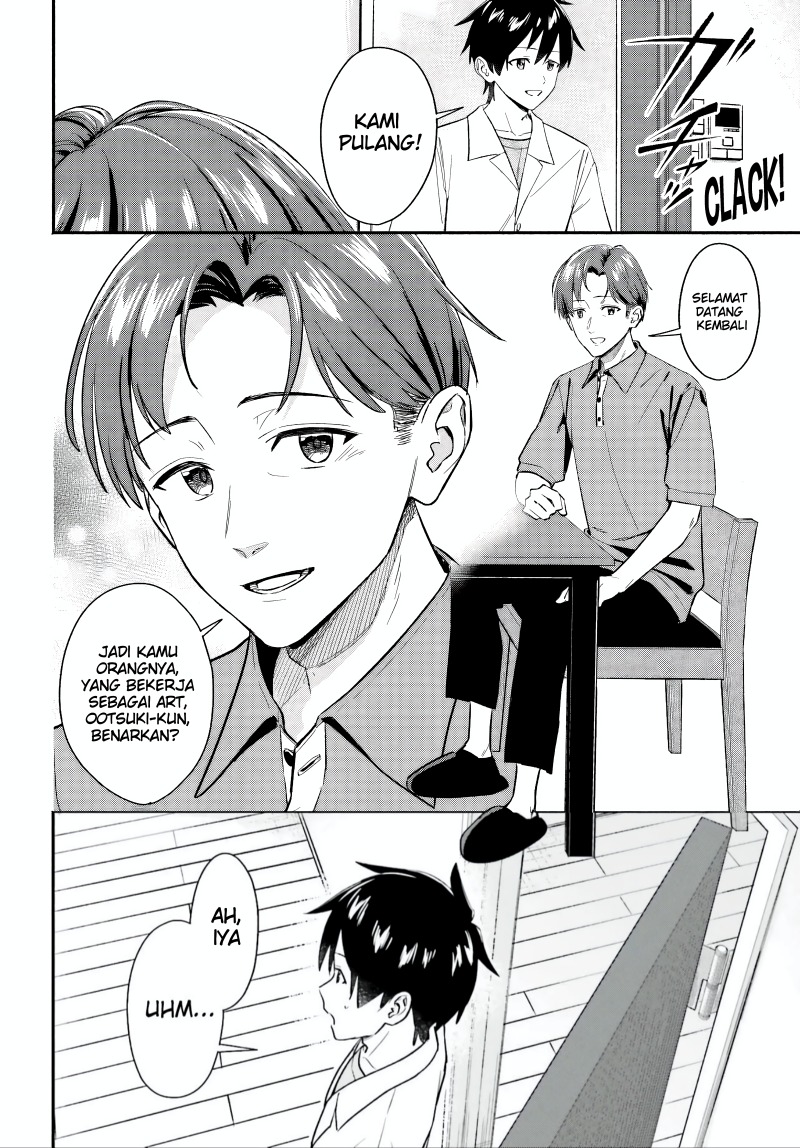 Kajidaikou no Arbeit wo Hajimetara Gakuen Ichi no Bishoujo no Kazoku ni Kiniirarechaimashita chapter 5
