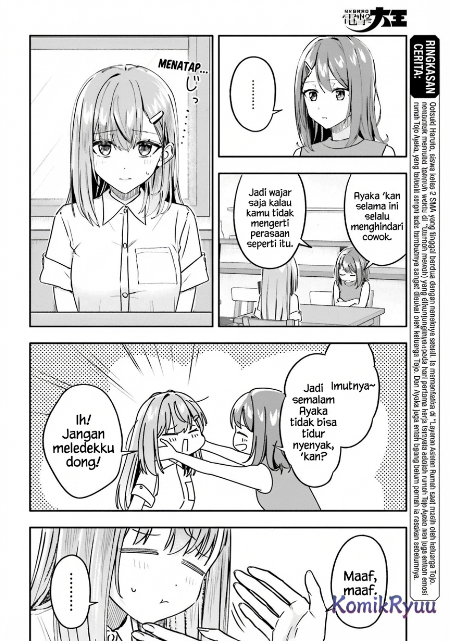 Kajidaikou no Arbeit wo Hajimetara Gakuen Ichi no Bishoujo no Kazoku Chapter 11 Bahasa Indonesia