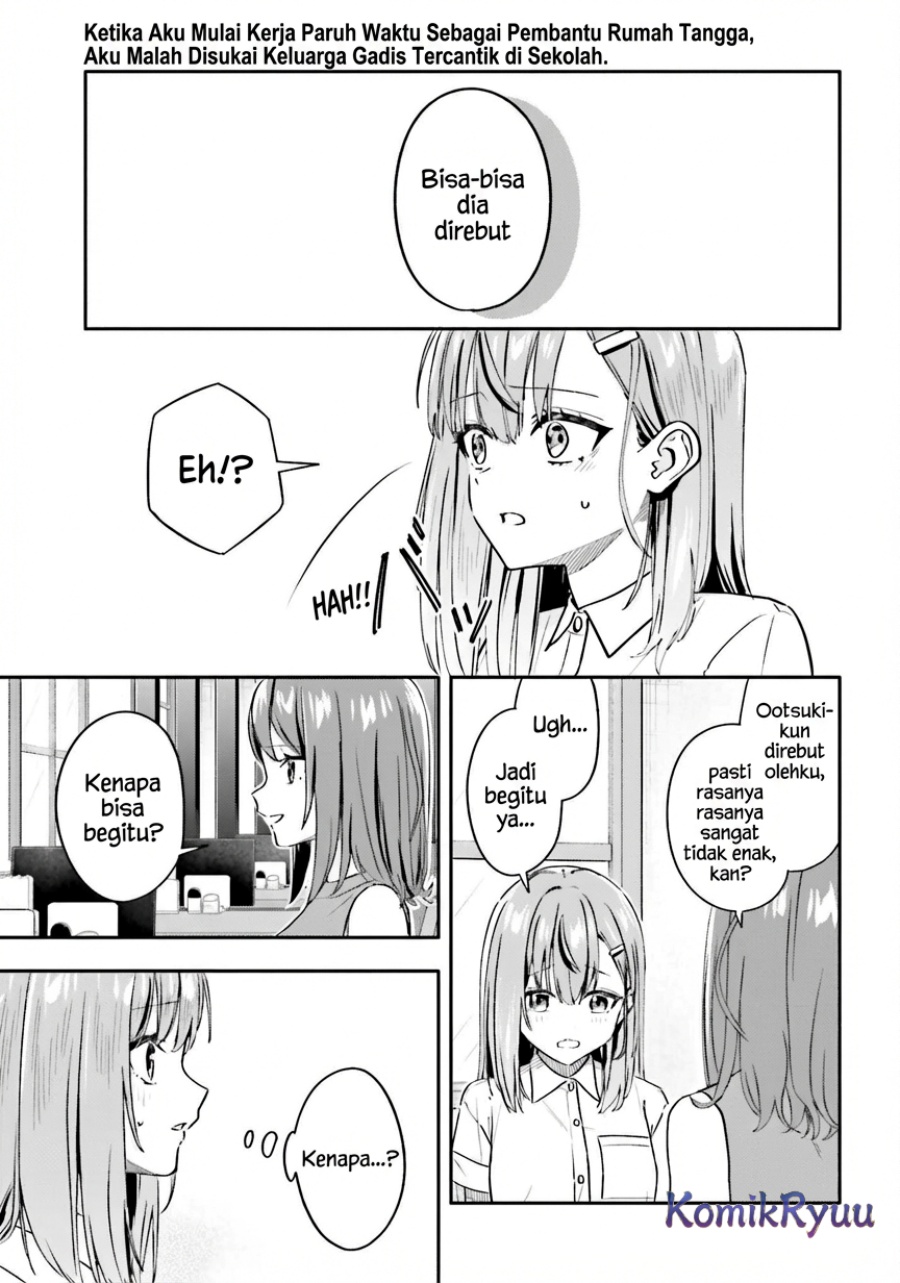 Kajidaikou no Arbeit wo Hajimetara Gakuen Ichi no Bishoujo no Kazoku Chapter 11 Bahasa Indonesia