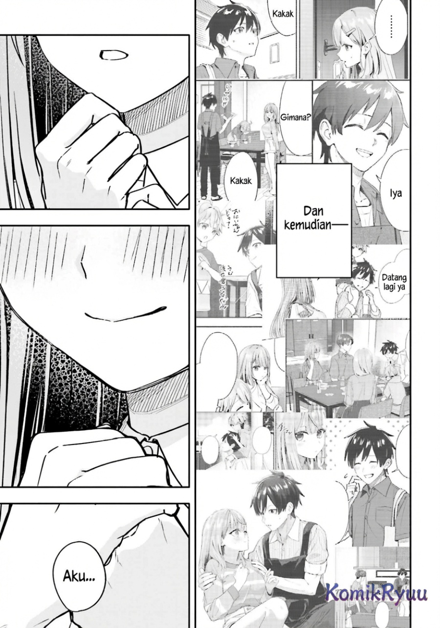 Kajidaikou no Arbeit wo Hajimetara Gakuen Ichi no Bishoujo no Kazoku Chapter 11 Bahasa Indonesia