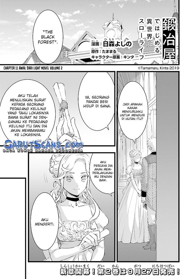 Kajiya de Hajimeru Isekai Slow Life chapter 11