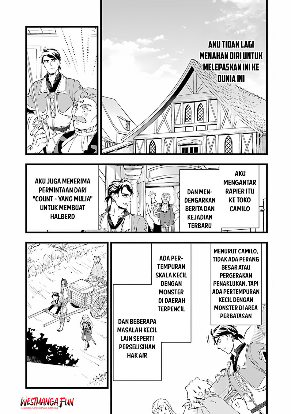 Kajiya de Hajimeru Isekai Slow Life Chapter 18 Bahasa Indonesia