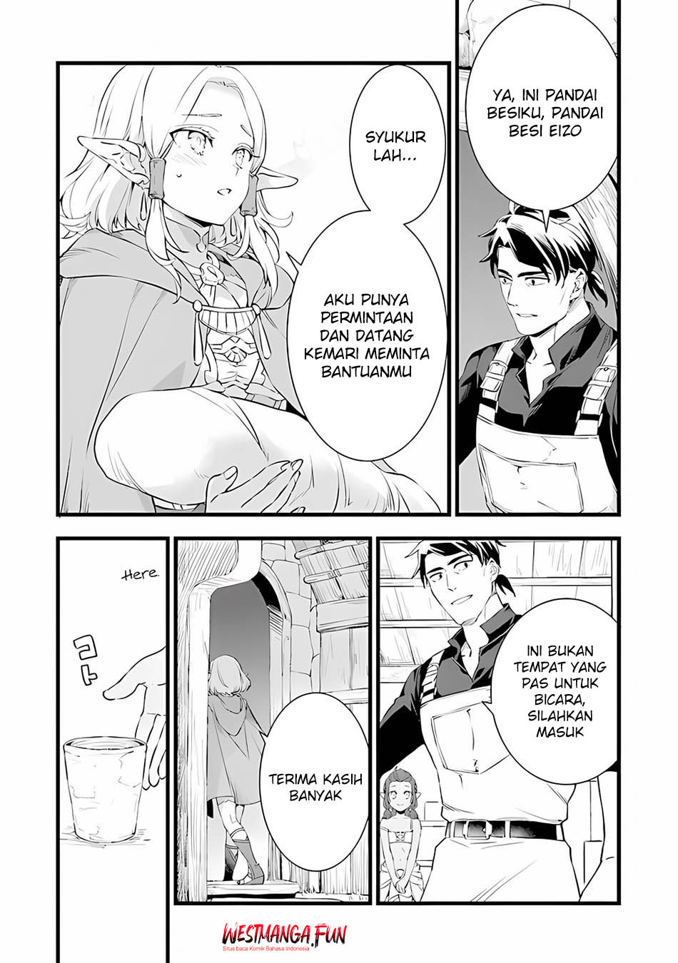 Kajiya de Hajimeru Isekai Slow Life Chapter 18 Bahasa Indonesia