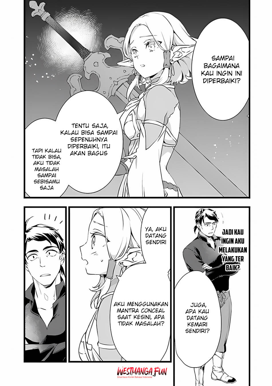 Kajiya de Hajimeru Isekai Slow Life Chapter 18 Bahasa Indonesia