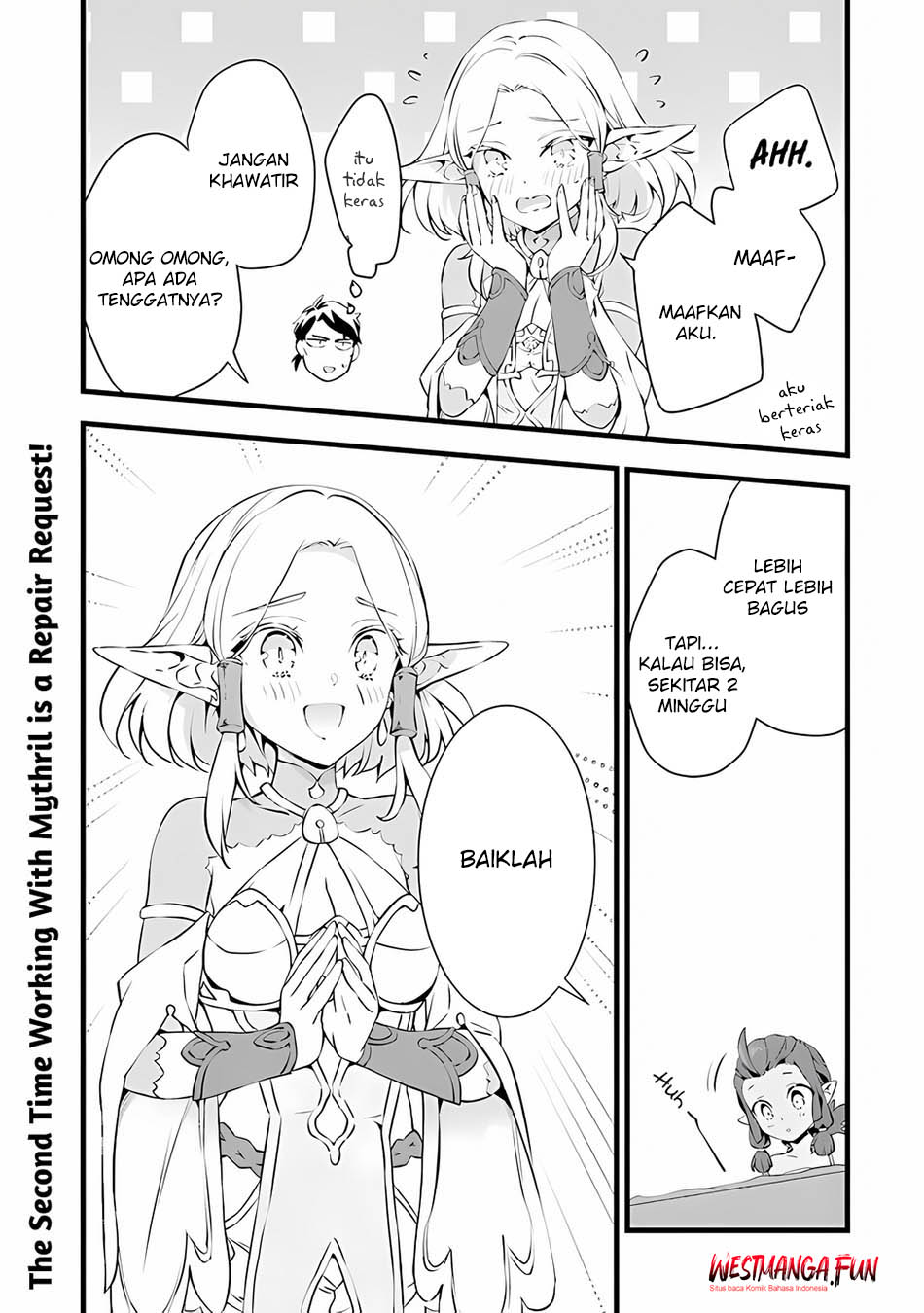 Kajiya de Hajimeru Isekai Slow Life Chapter 18 Bahasa Indonesia