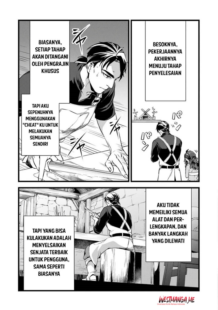 Kajiya de Hajimeru Isekai Slow Life Chapter 25 Bahasa Indonesia