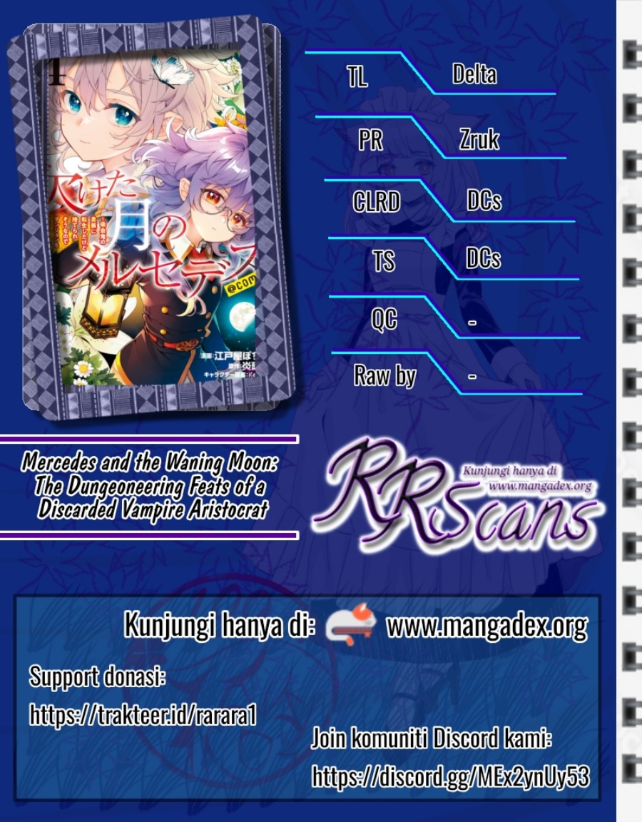 Kaketa Tsuki no Mercedes ~Kyuuketsuki no Kizoku ni Tensei Shitakedo Sute Rare Sounanode Dungeon o Seiha Suru~ chapter 1