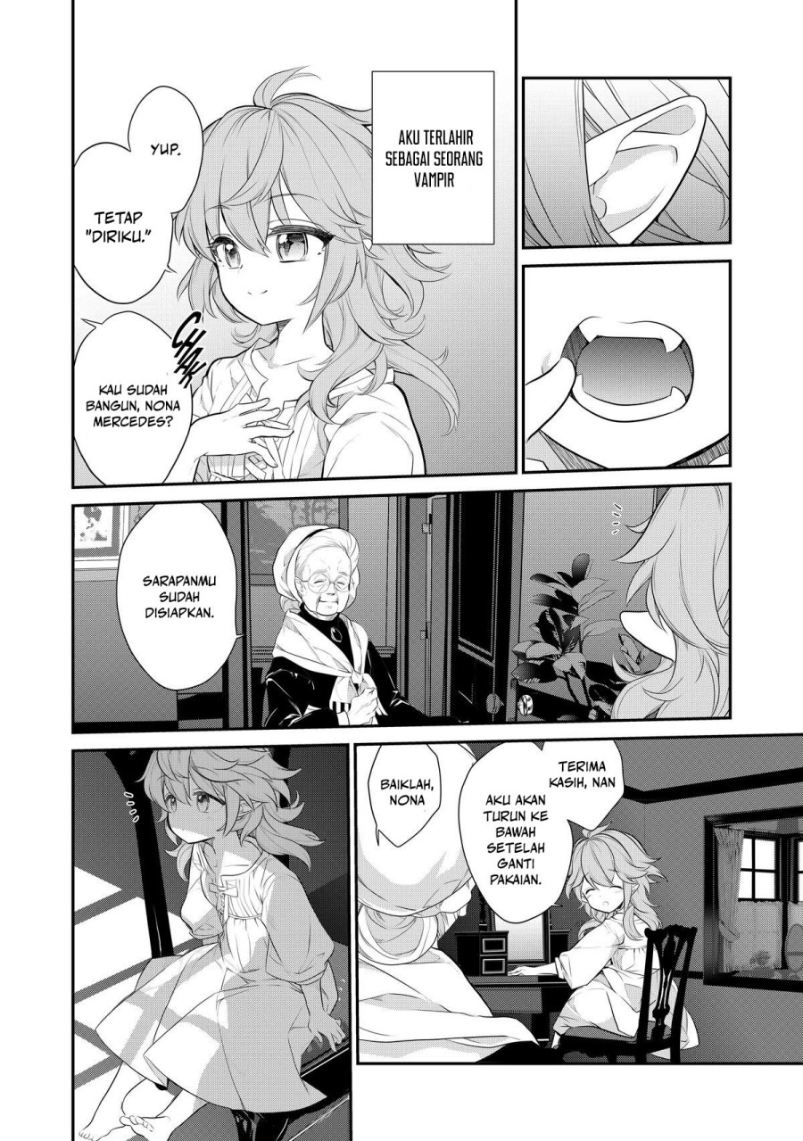 Kaketa Tsuki no Mercedes ~Kyuuketsuki no Kizoku ni Tensei Shitakedo Sute Rare Sounanode Dungeon o Seiha Suru~ chapter 1